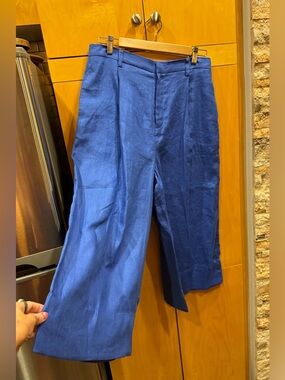 Cobalt NEW Linen Pants-NEW!